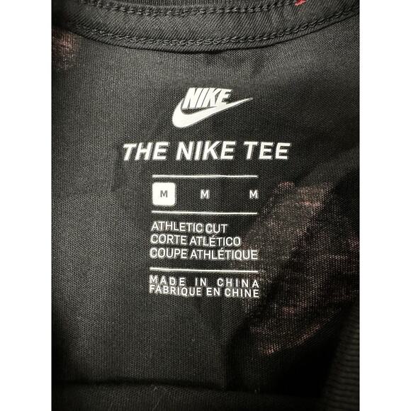 Nike Shoe Box‎ T SHIRT All Over Print Short Sleeve Mens M Black Red Sneaker Head - Picture 5 of 6